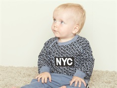 Petit by Sofie Schnoor sweatshirt NYC dusty blue 